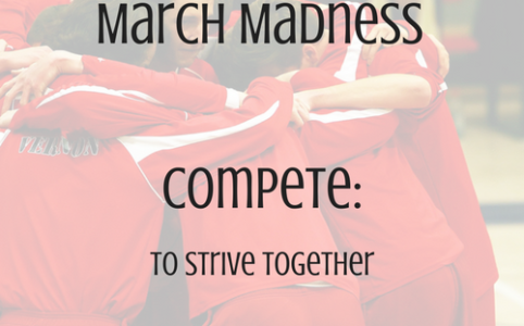 compete: to strive together