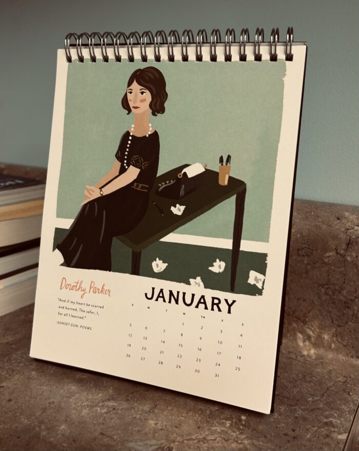 image of desk calendar